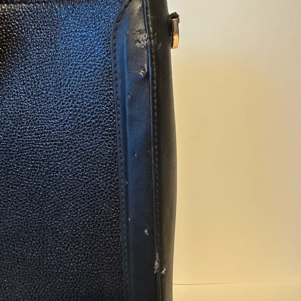 Michael Kors Black Leather Tote Bag - see photos - Picture 3 of 12